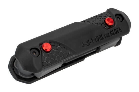 Real Avid's 4-in-1 GLOCK multi-tool features push button opening, lock-open tools, and a compact size for pockets